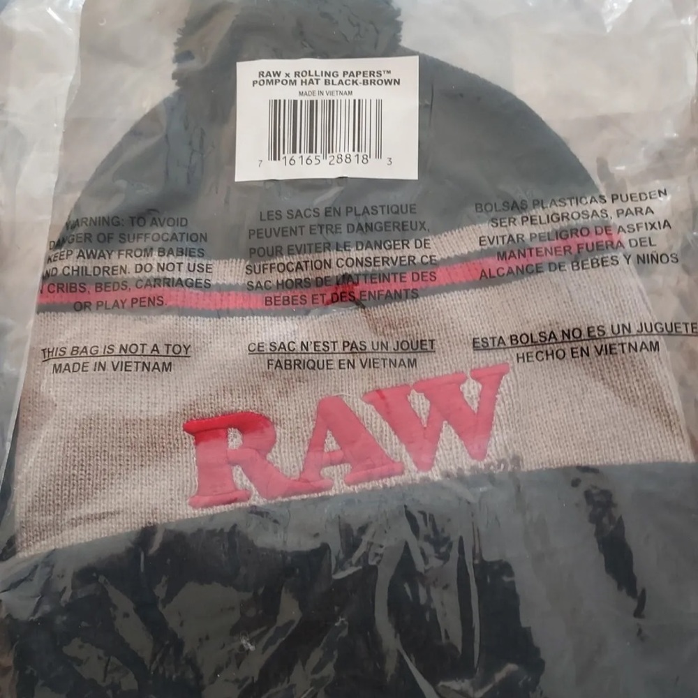 Raw beanies brand new in the bag. I have 5 total discount shopping available.